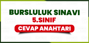 5. SINIF BURSLULUK SINAVI CEVAP ANAHTARI